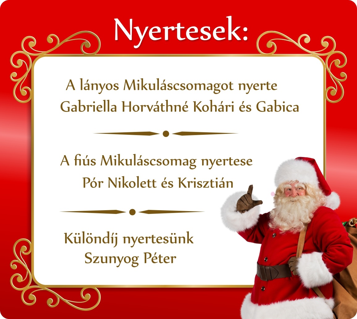 Vyhraj Mikulášský balíček - Výsledek soutěže na Facebooku!