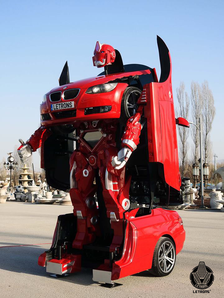 Letrons Antimon: Pravý Transformers z BMW