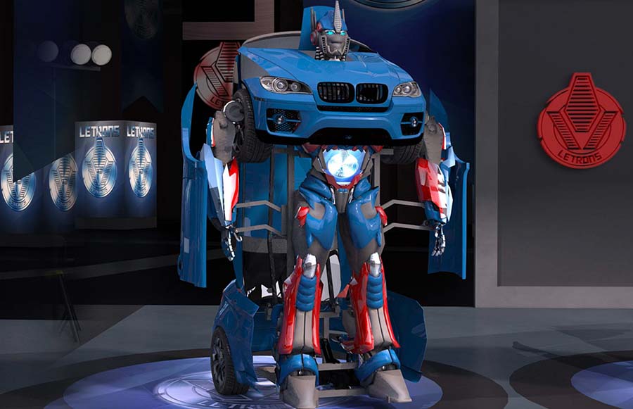 Letrons Antimon: Pravý Transformers z BMW