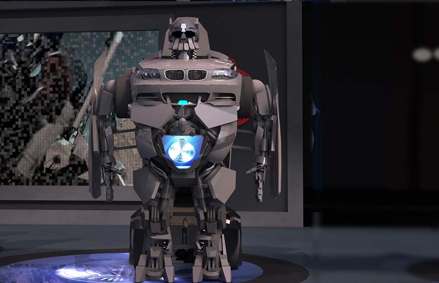 Letrons Antimon: Pravý Transformers z BMW