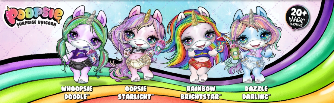 Sady na výrobu Poopsie jednorožec-hovínka od MGA Entertainment!