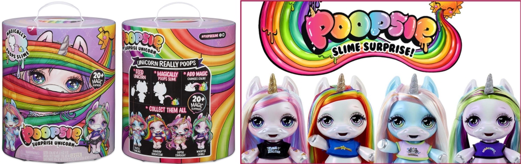 Sady na výrobu Poopsie jednorožec-hovínka od MGA Entertainment!