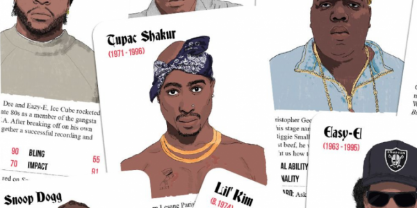 Rapper Trumps karetní hra