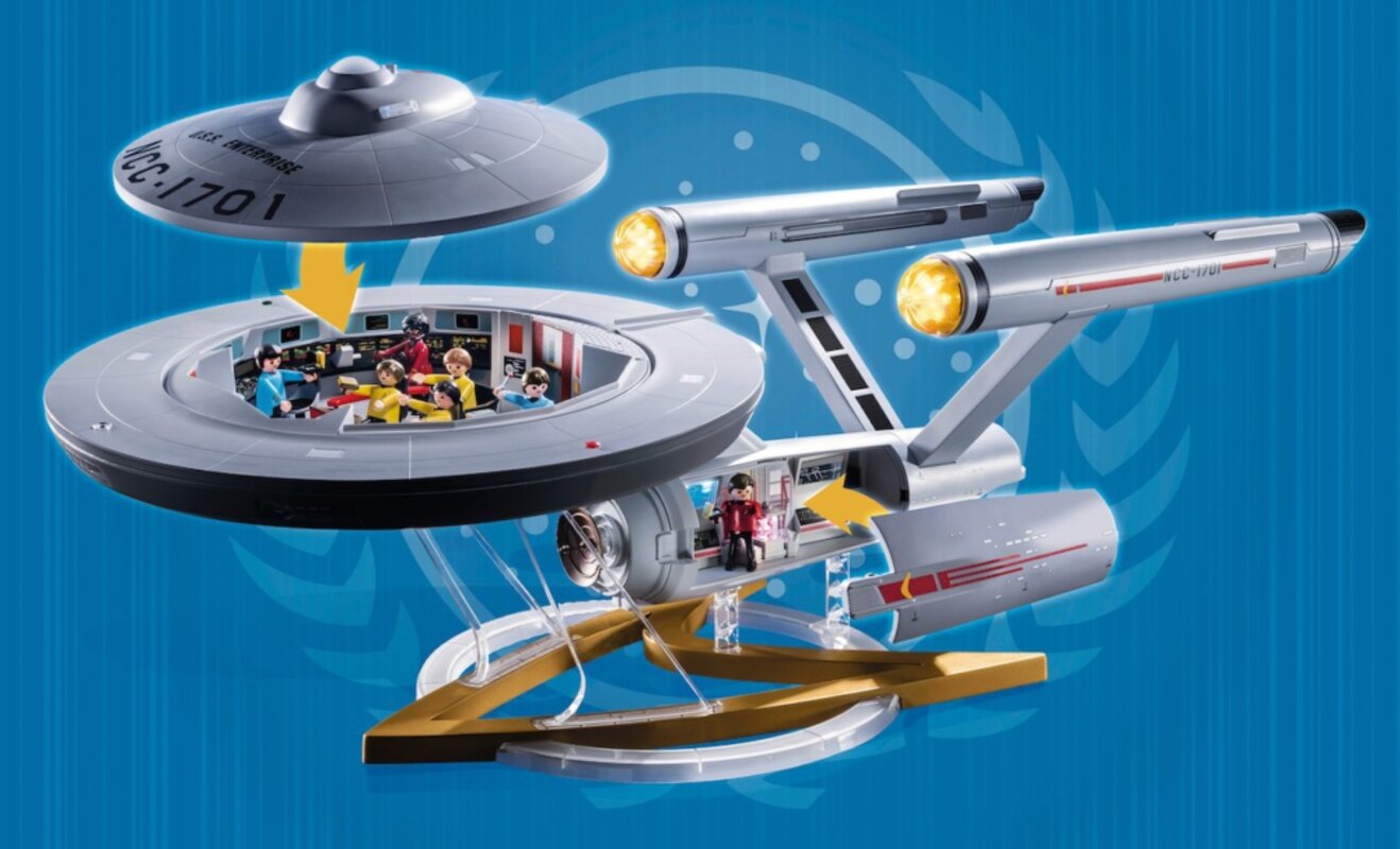 Nová Playmobil sada Star Trek USS Enterprise bude představena 8. září!