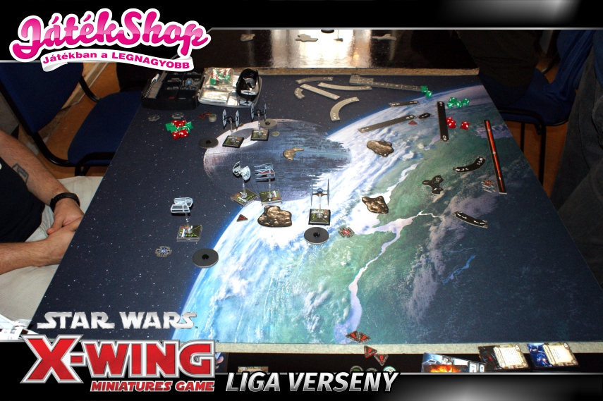 Souhrn soutěže stolní hry X-Wing