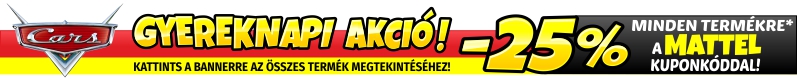 Slevová akce Mattel ke Dni dětí!