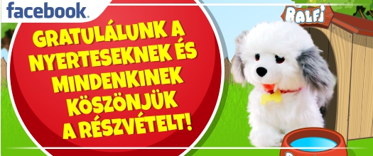 Vyhlášení výsledků soutěže Ralfi na Facebooku