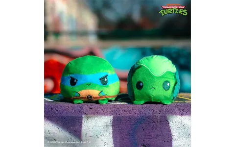 Z plyšových hraček TeeTurtle Želvy Ninja přímo vyzařuje roztomilost