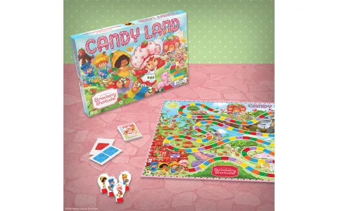 Tyto deskové hry Jahůdka Candy Land a Monopoly jsou sladké pochoutky pro děti
