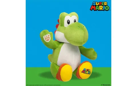 Děti budou nadšené z těchto plyšáků Build-A-Bear Super Mario