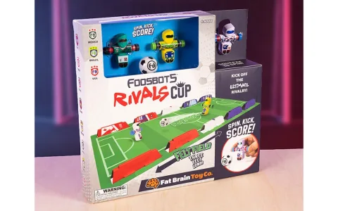 Fat Brain Toys Foosbots Rivals Cup dovednostní společenská hra