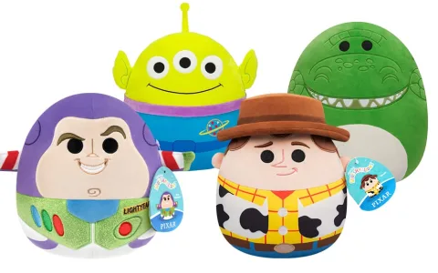 Noví plyšoví přátelé v Jazwares Toy Story Squishmallows