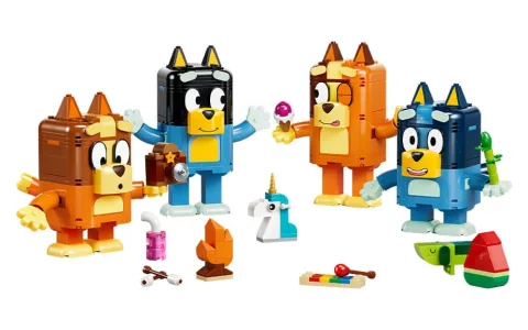 Udělej si den nejlepší s těmito novými stavebnicemi LEGO Bluey!
