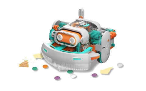 Vědecká hra Thames & Kosmos Dusty robotický vysavač