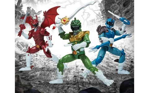 Akční figurky Playmates Toys Godzilla vs. Mighty Morphin Power Rangers