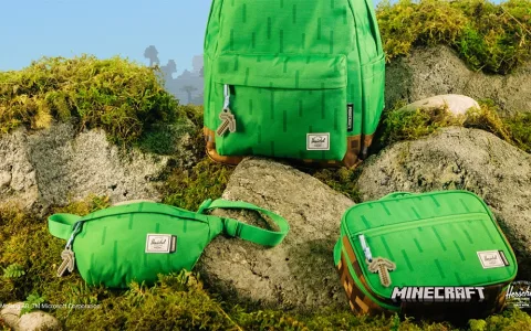 Vylepši své herní vybavení s kolekcí školních batohů Herschel Supply Minecraft!