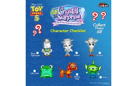 Cra-Z-Art Disney Crystal Surprise Toy Story balíček s 5 překvapeními