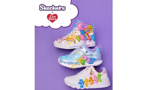Vstup do letního stylu s novou kolekcí Care Bears od Skechers