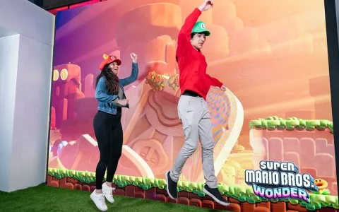 Děti mohou zachránit Květinové království ve hře Super Mario Bros. Wonder.