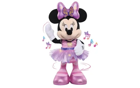 Protaňcujte svátky s plyšovou Minnie Mouse balerínou s motýlem od Disney Junior