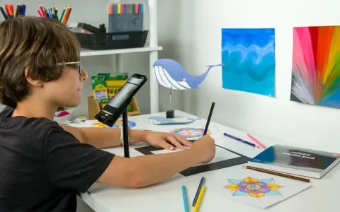 Děti mohou používat rozšířenou realitu pro kreativní vyjádření