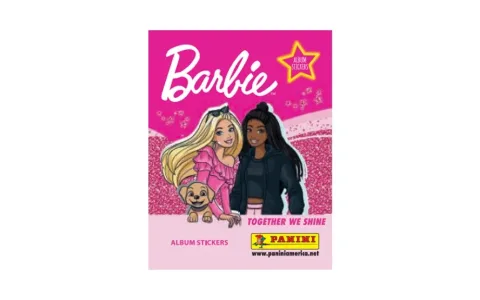 Přidej trochu růžové do své sbírky nálepek s novými Barbie nálepkami od Panini.