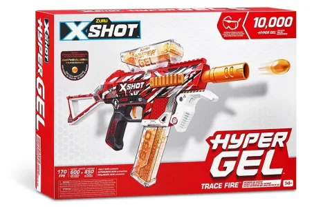 ZURU X-Shot Hyper Gel Trace Fire znovu hraje dospívající jako děti.