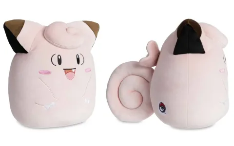 Připravte se chytit Clefairy a Teddiursa Squishmallowst!