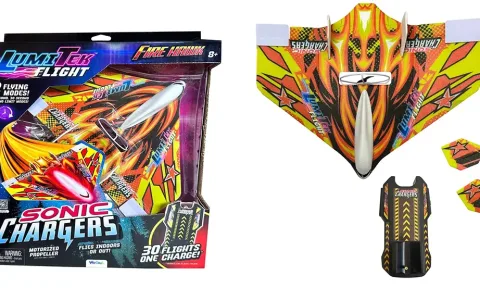 WeCool LumiTek Flight Sonic Chargers Fire Hawk nabízí zábavné létání kdykoliv a kdekoliv