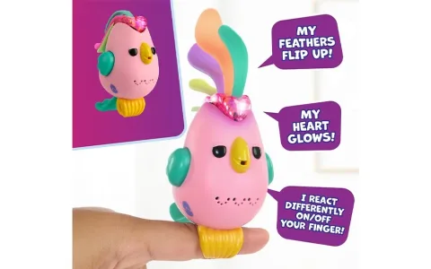Děti nebudou moci odložit tyto nové Fingerlings Sweet Tweets ptáčky.