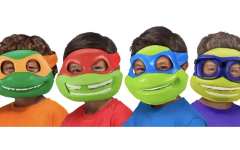 Prezentace hry: Playmates Toys Teenage Mutant Ninja Turtles Mutant Melee Role-Playing Mask
