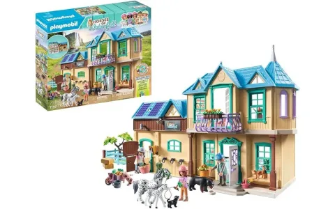 Objevte kouzelné koně na ranči Playmobil Vodopád!