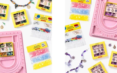 Vylepšete jakoukoli narozeninovou oslavu s party sadami na navlékání korálků od Super Smalls!