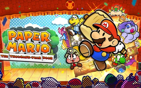 Aktualizovaný Paper Mario: Tisícileté dveře debutuje na Nintendo Switch.