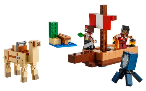 Tyto nové LEGO sady kombinují Minecraft s kreativním stavěním.