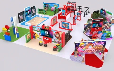 V rámci turné Nintendo dorazí zážitek Nintendo do města.