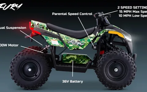 Droyd Fury Electric Youth Quad