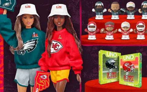 Mattel představuje sběratelské předměty k Super Bowlu LIX