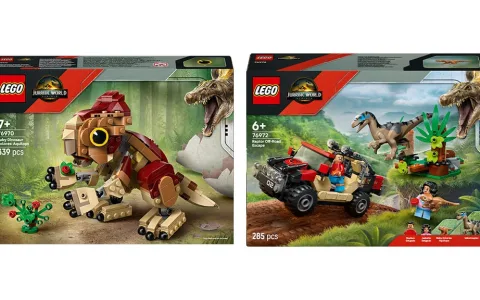Tyto stavebnice LEGO Jurassic World Rebirth jsou daleko od vyhynutí.