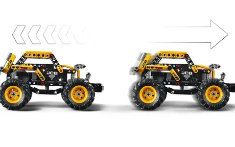 JCB DIGatron posiluje sérii LEGO Group Technic