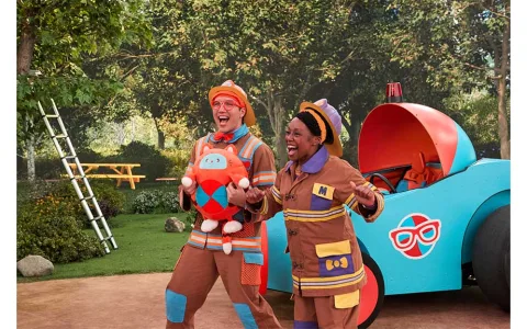 Blippi show nabízí rodinnou zábavu na Netflix Jr.