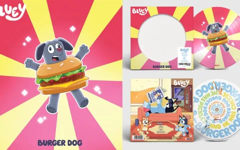 Tancuj s Blueym na píseň Burger Dog na limitované edici vinylu!