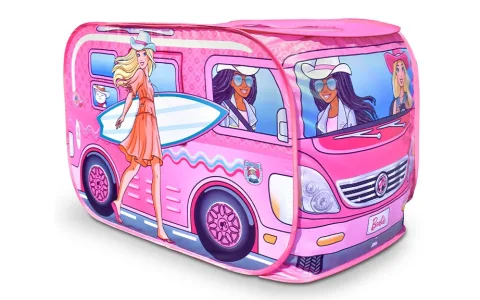 Sunny Days Entertainment Barbie kovbojský karavan pop-up stan