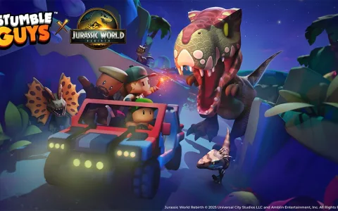 Aktualizace Stumble Guys obsahuje postavy z Jurassic World a mnoho dalších novinek