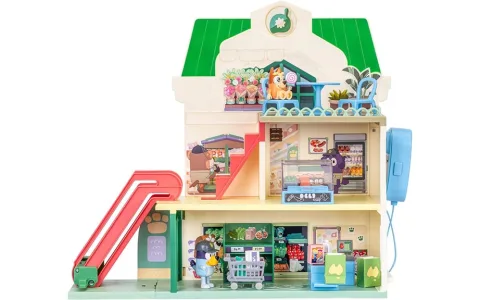 Přidej Blueyho do svého nákupního košíku s touto supermarketovou herní sadou!