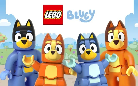 Barnes & Noble zve rodiny, aby postavily LEGO dort ve tvaru kachny Bluey