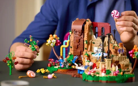 Přidej trochu kouzla do hry s touto LEGO sadou Willy Wonka