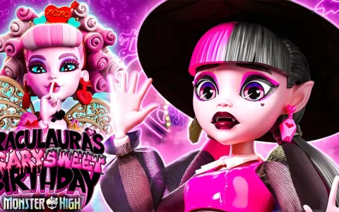 Oslav narozeniny Draculaury s novým Monster High seriálem na YouTube!