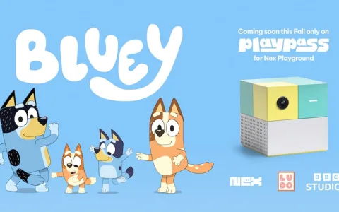 Zůstaň aktivní s Blueym, NHL a mnoha dalšími hrami s novou nabídkou Nex Playground