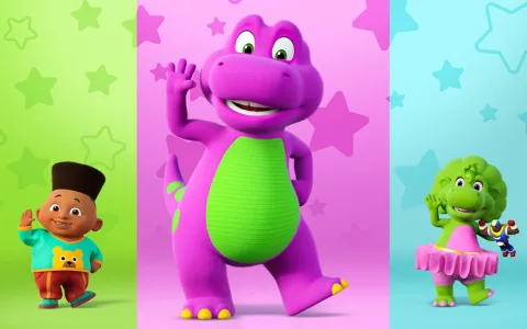 Tancuj s dinosaury v novém YouTube seriálu Mattelův svět Barneyho